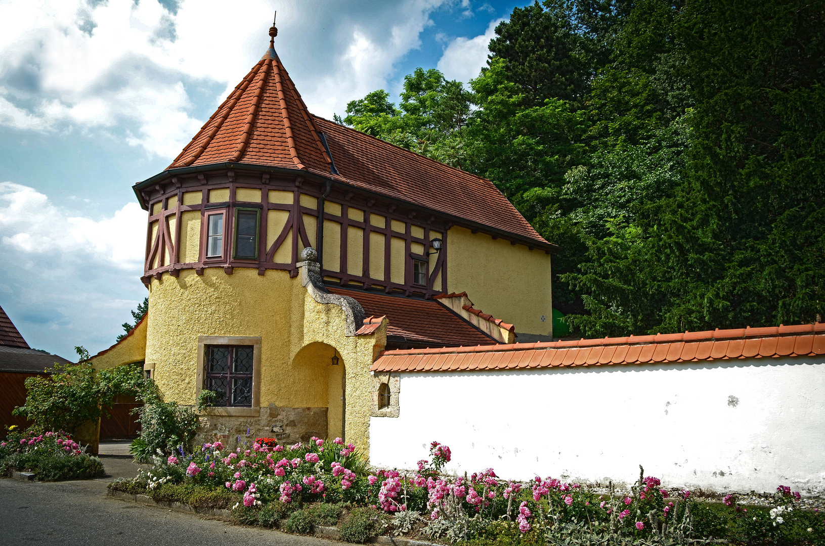 Ehemaliges Pförtnerhaus von schloss Sitzenberg in Niederösterreich