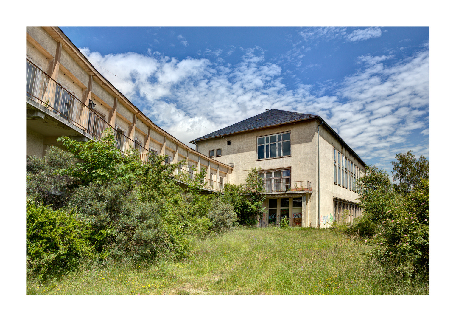 ehemaliges Sanatorium in Löhma/Thüringen