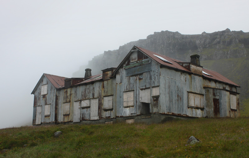 Ehemaliges Spital im Osten Islands