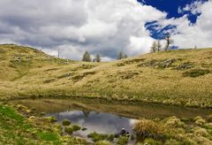 Eher eine Schmelzwasserpfütze