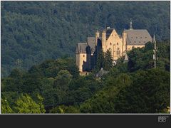 eher selten - Landgrafenschloss von Westen