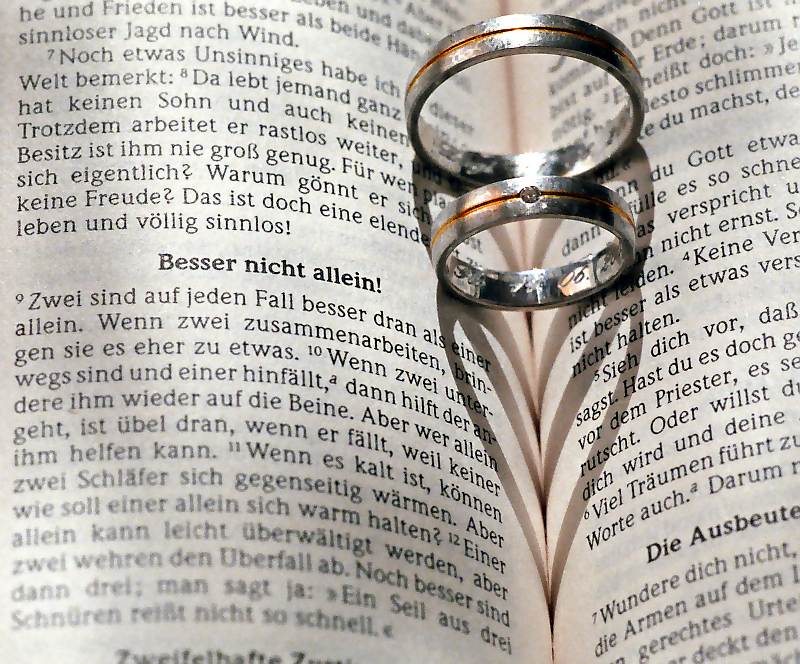 Eheringe & Hochzeitsspruch Foto & Bild stillleben, gold & juwelen
