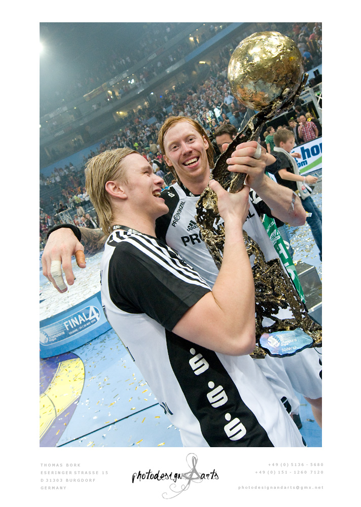 EHF Champions League Final4 - Die Freu(n)de danach