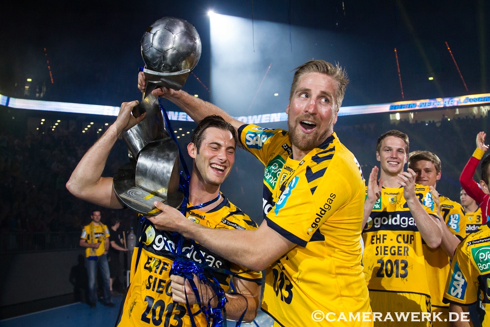 EHF Pokalsieger 2013 - Gensheimer und Roggisch