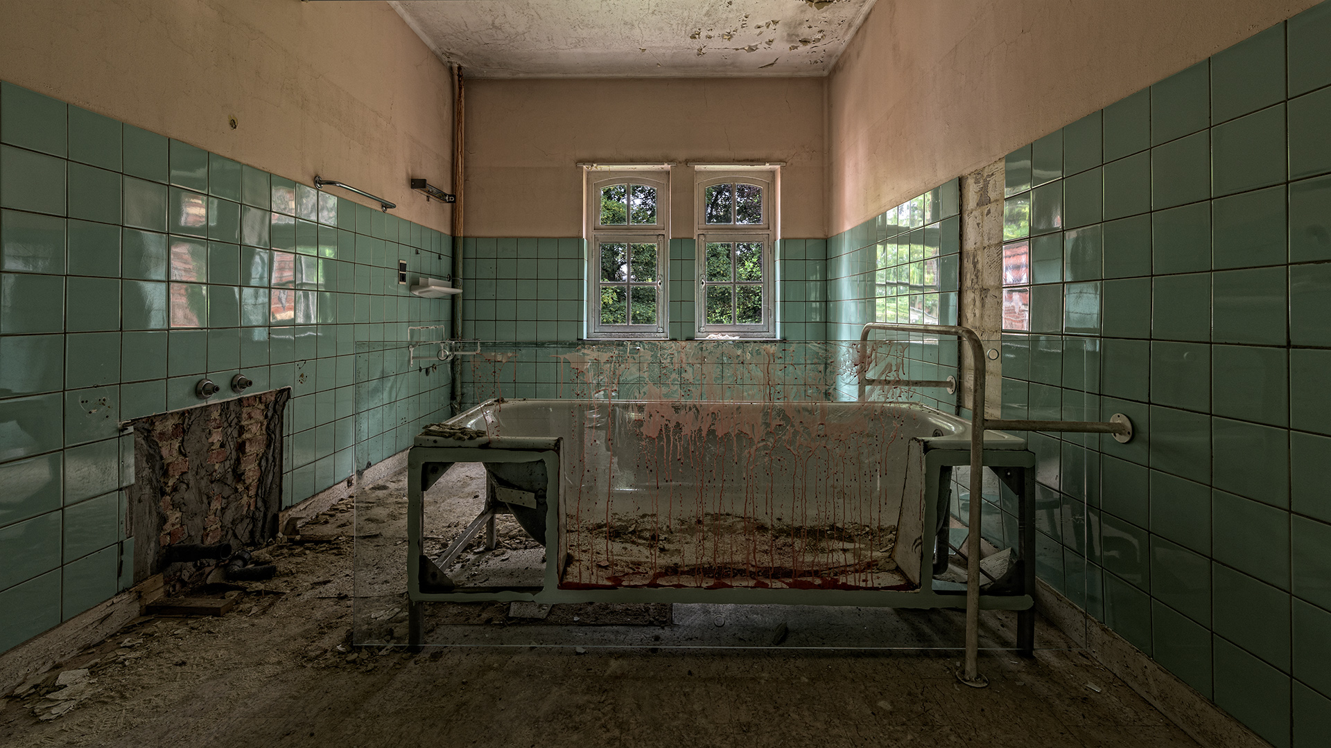 ehm. psychiatrische Klinik Foto & Bild  spezial, marodes, lost places