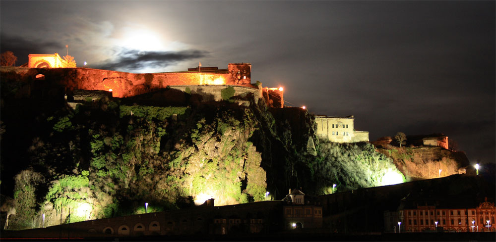 Ehrenbreitstein bei Nacht