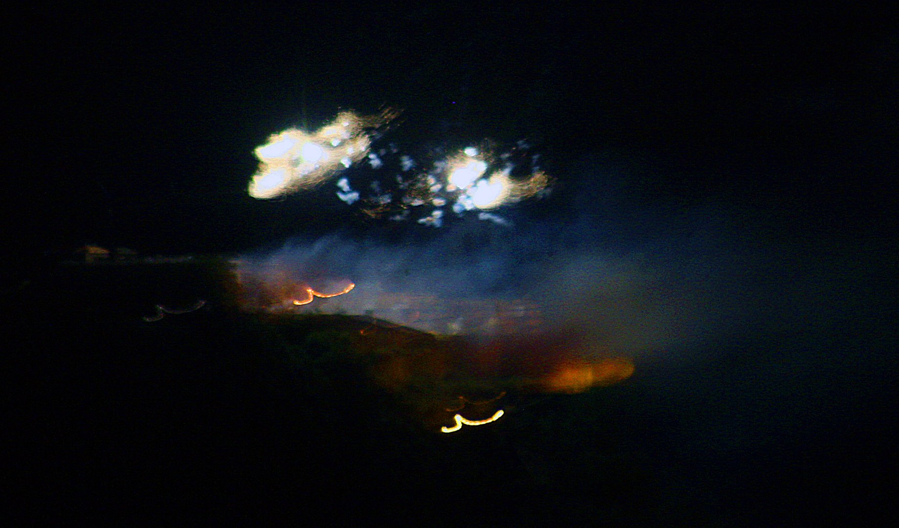 Ehrenbreitstein beim Feuerwerk