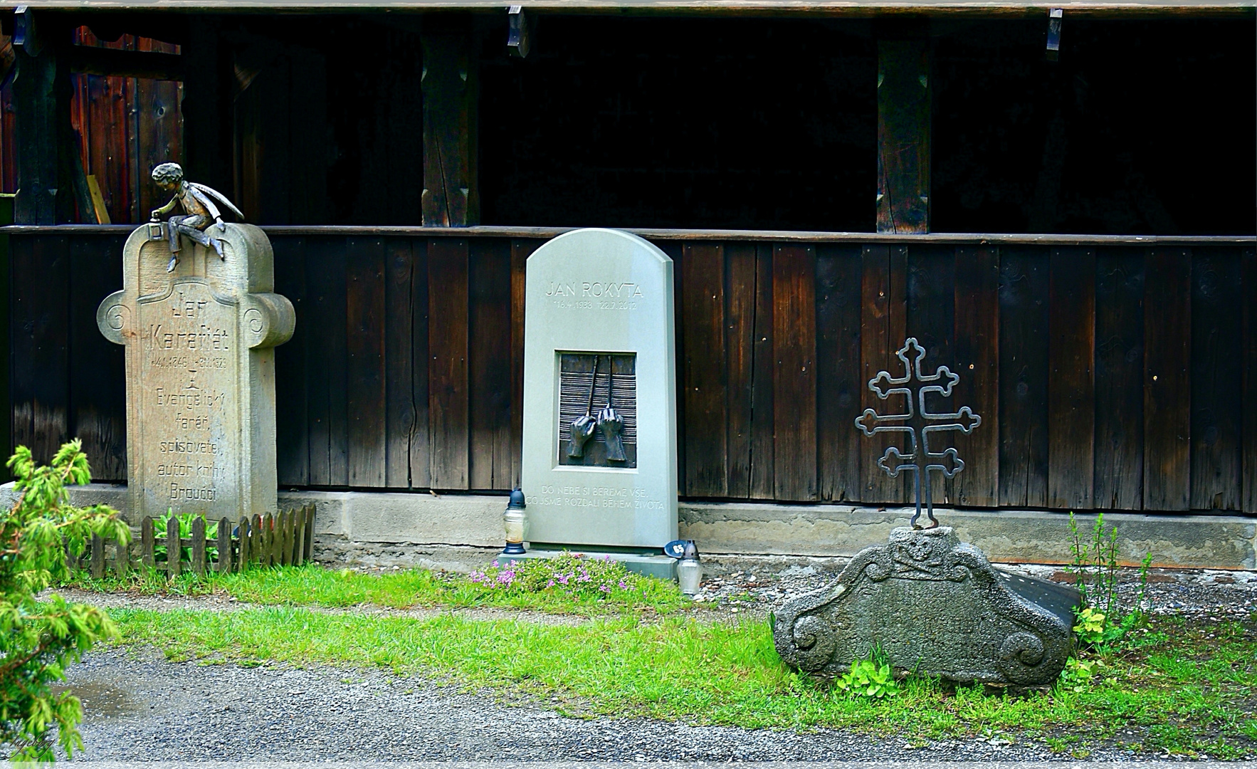 Ehrenfriedhof im Walachischen Freilichtmuseum