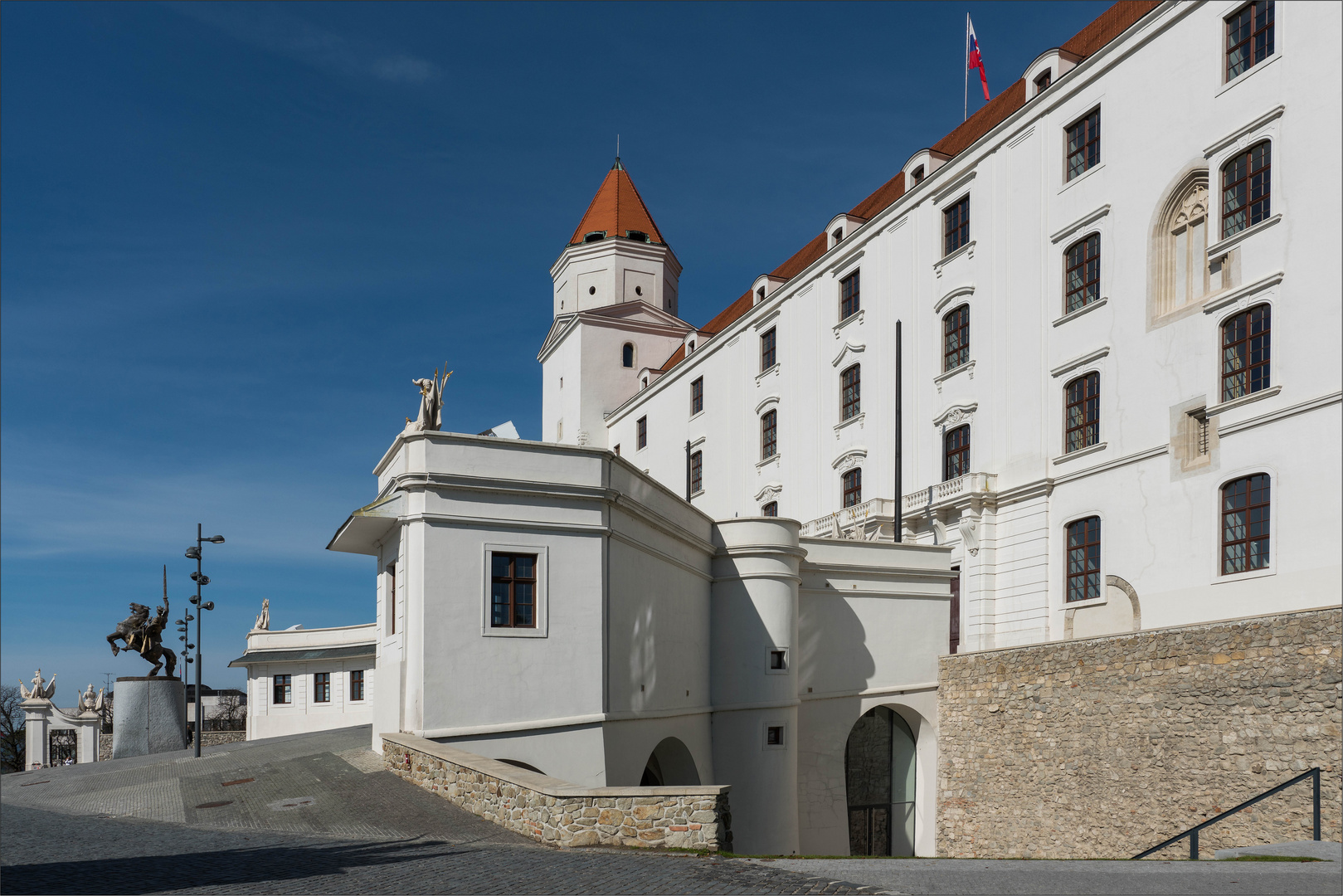 Ehrenhof der Burg Bratislava 