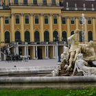 Ehrenhofbrunnen am Schloss Schönbrunn.