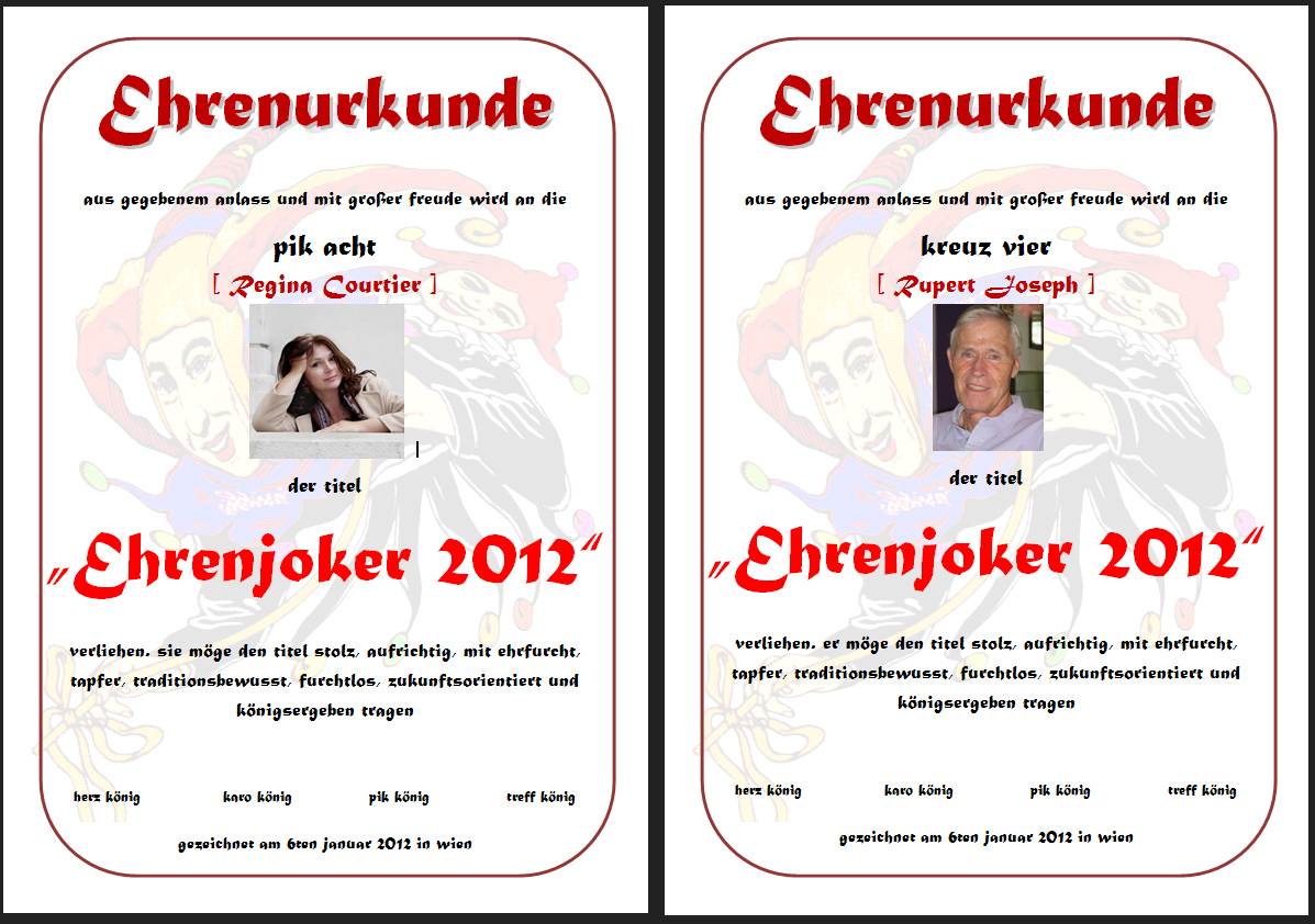 Ehrenjoker 2012