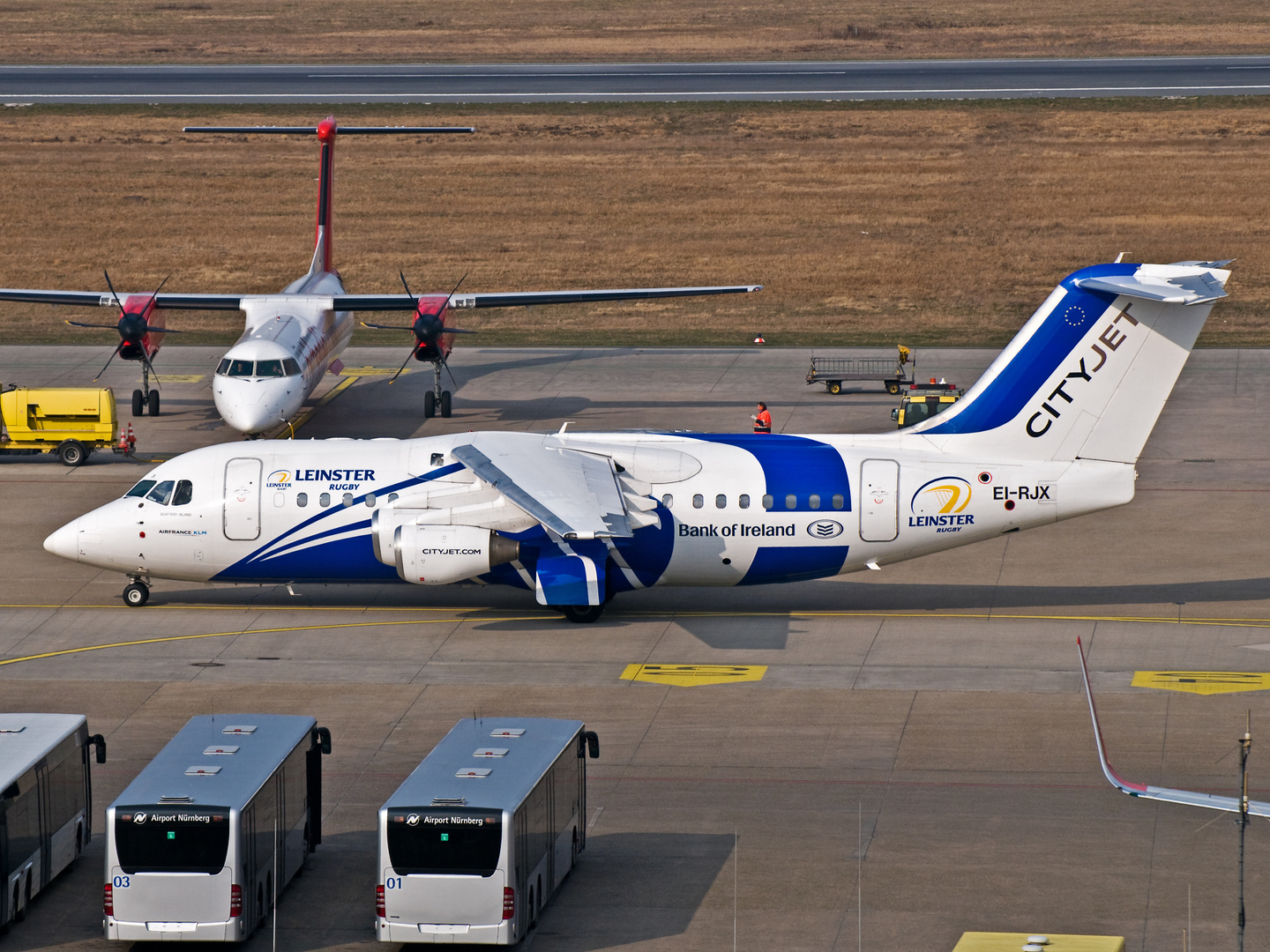 EI-RJX AVRO 146RJ85 CITYJET "LEINSTER RUGBY"