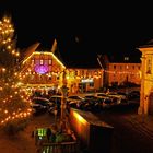 Eibelstadt Marktplatz zur Weihnachtszeit