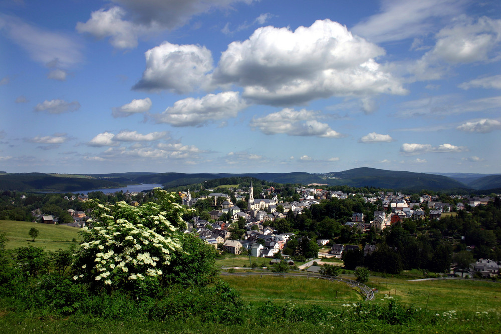 Eibenstock im Erzgebirge