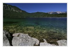 Eibsee 6 mit weißem Rahmen