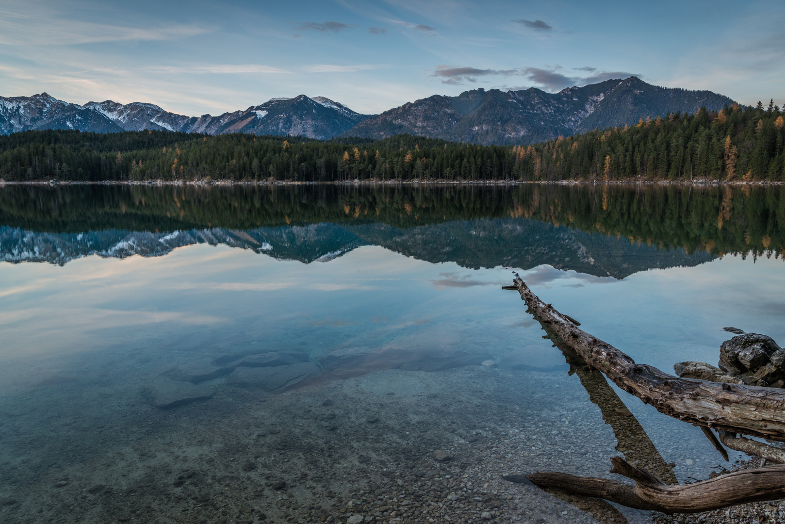 Eibsee am Abend