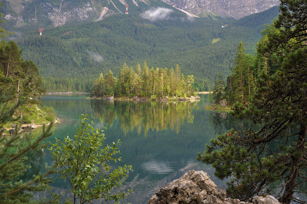 Eibsee, am Fuß der Zugspitze # 4