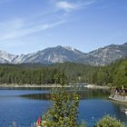 Eibsee am Fuße der Zugspitze