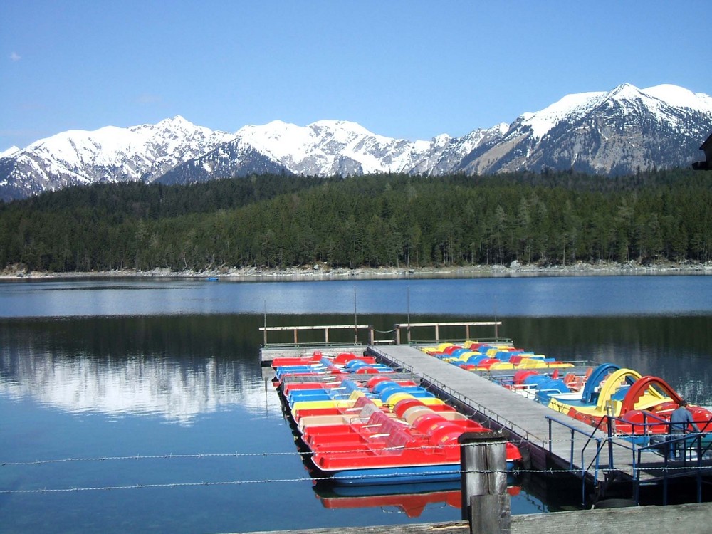 Eibsee am Zugspitze