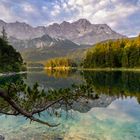 Eibsee at sunrise (Germany)