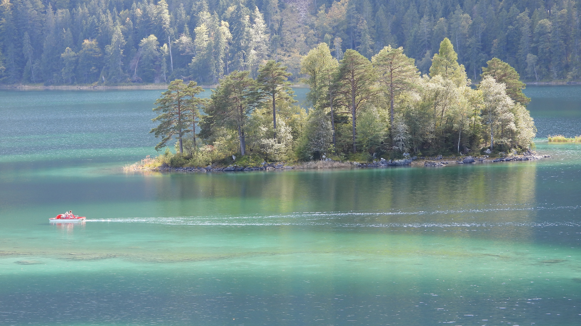 Eibsee bei Garmisch Partenkirchen