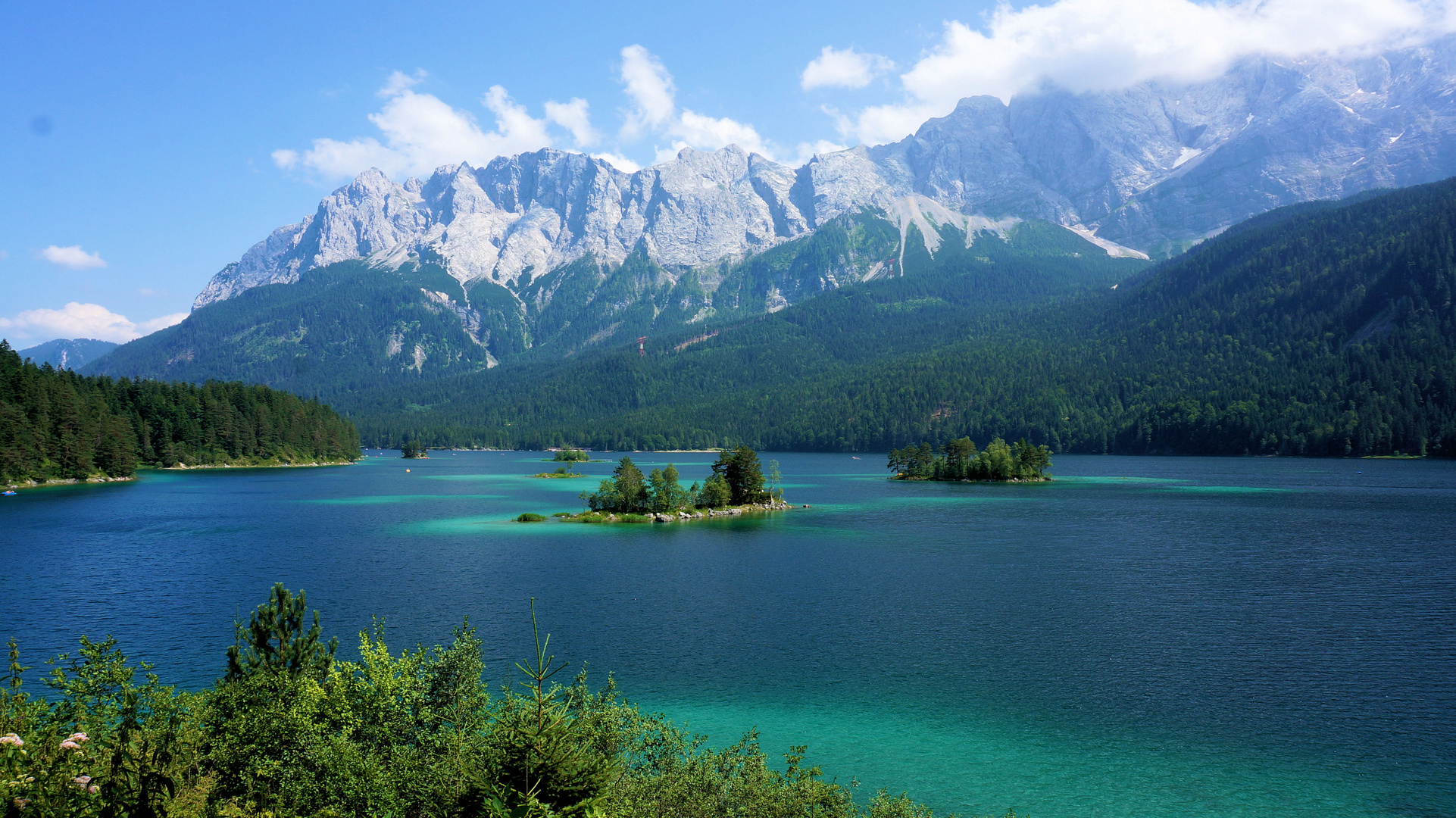 Eibsee bei Garmisch-Partenkirchen