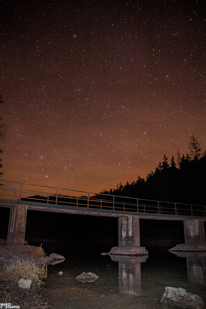 Eibsee Bei Nacht