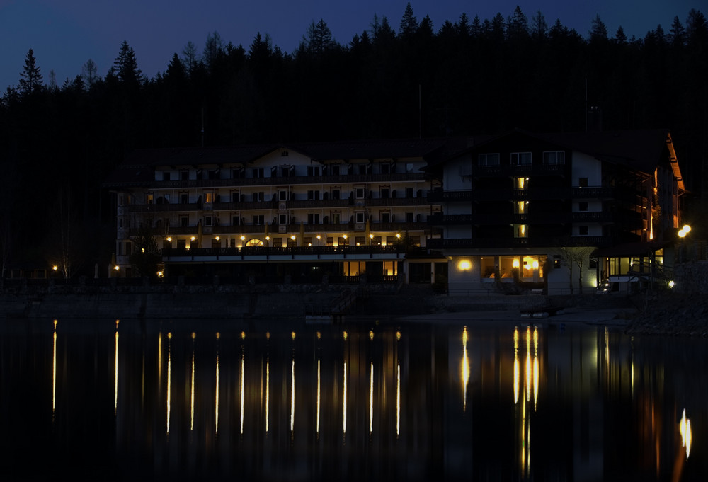 "Eibsee bei Nacht 2"