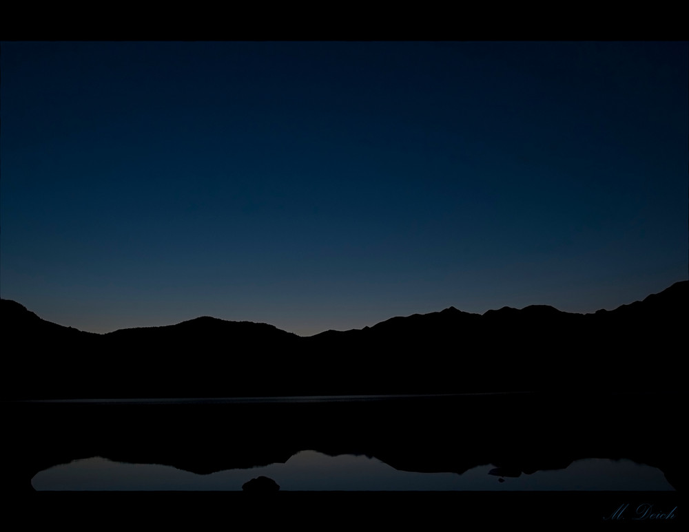 "Eibsee bei Nacht"