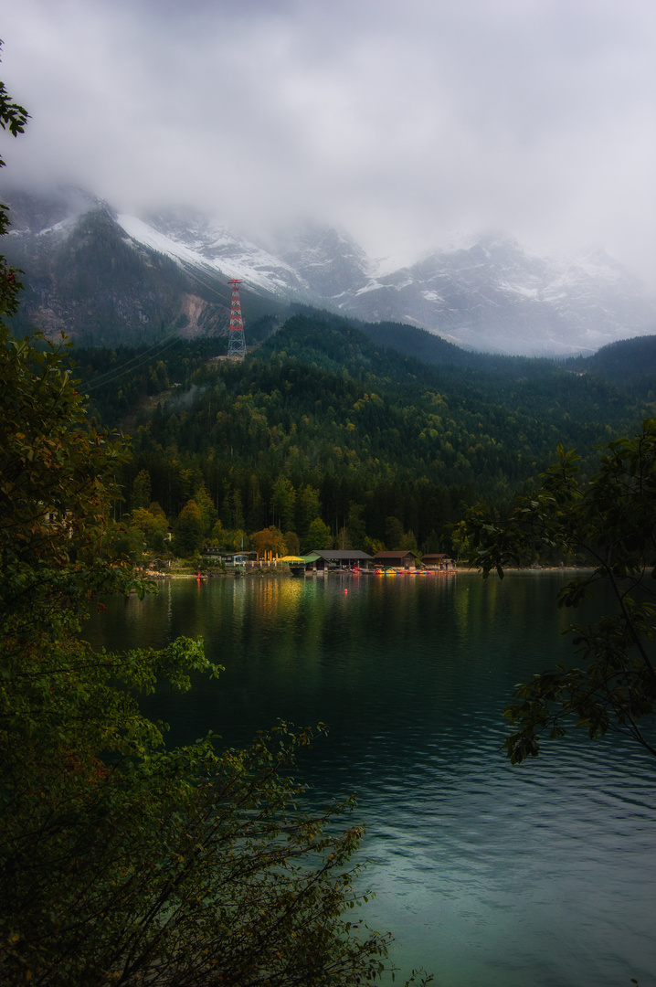 ...Eibsee bei Regen...Vol.: 6