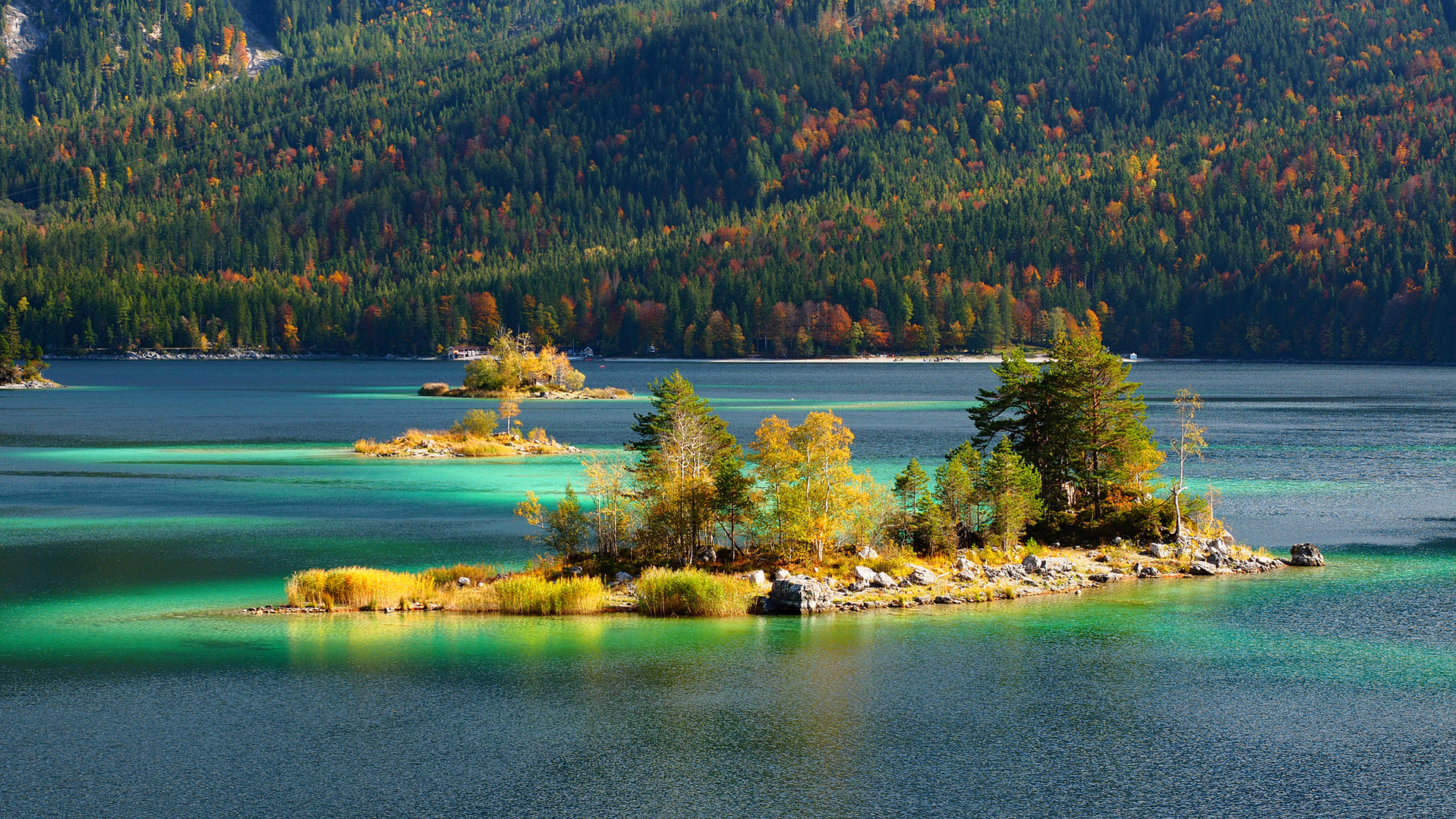 Eibsee im Oktober