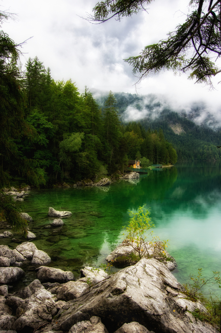 ....Eibsee Impressionen.... (Abteilung....Romantisch:-))