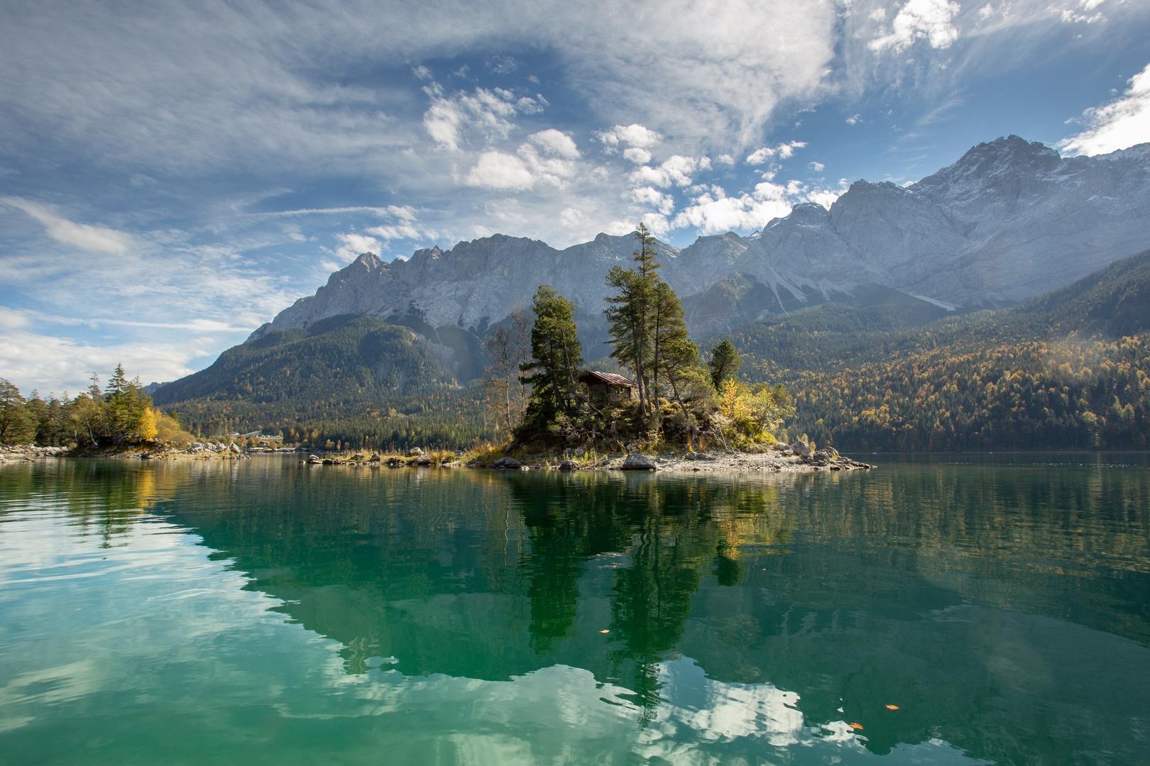 Eibsee Insel Haus