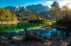 Eibsee mit Braxeninsel 