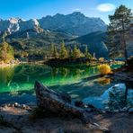 Eibsee mit Braxeninsel