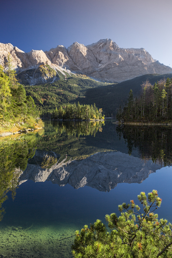 Eibsee mit Zugspitze