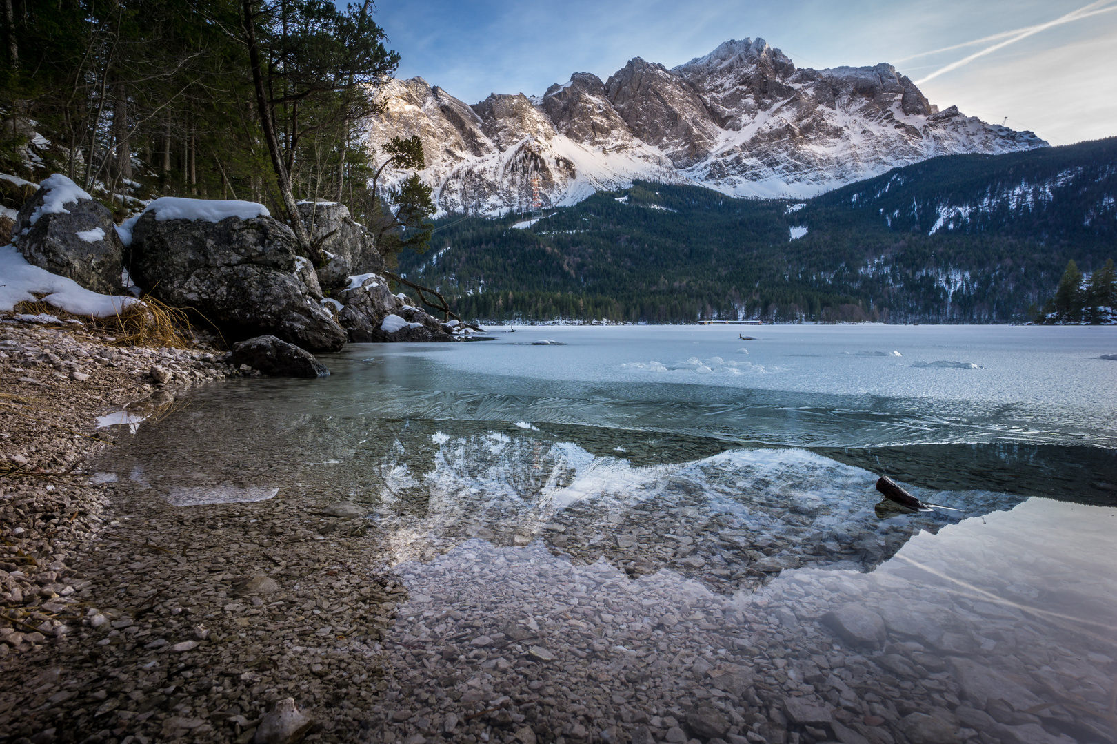 Eibsee mit Zugspitze