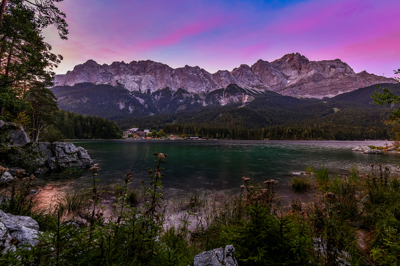 Eibsee mit Zugspitze