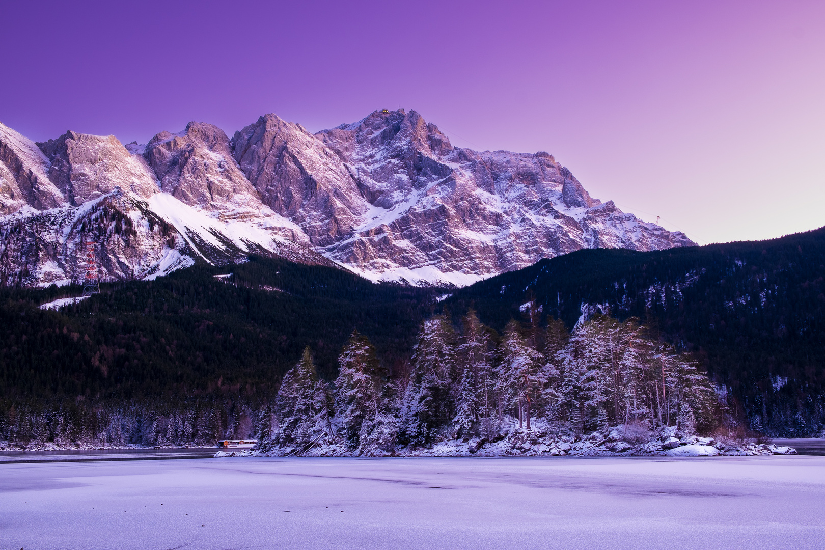 Eibsee mit Zugspitze