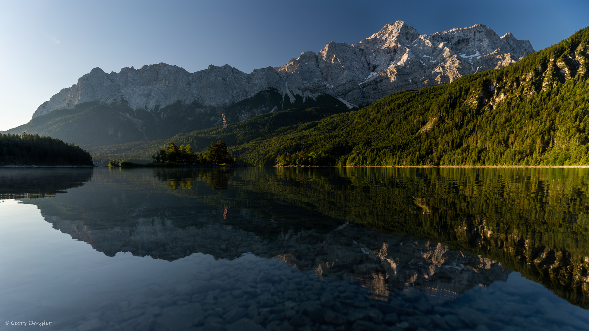 Eibsee mit Zugspitze