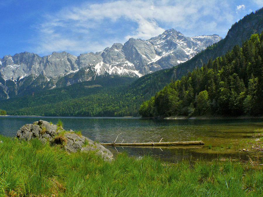 Eibsee mit Zugspitze