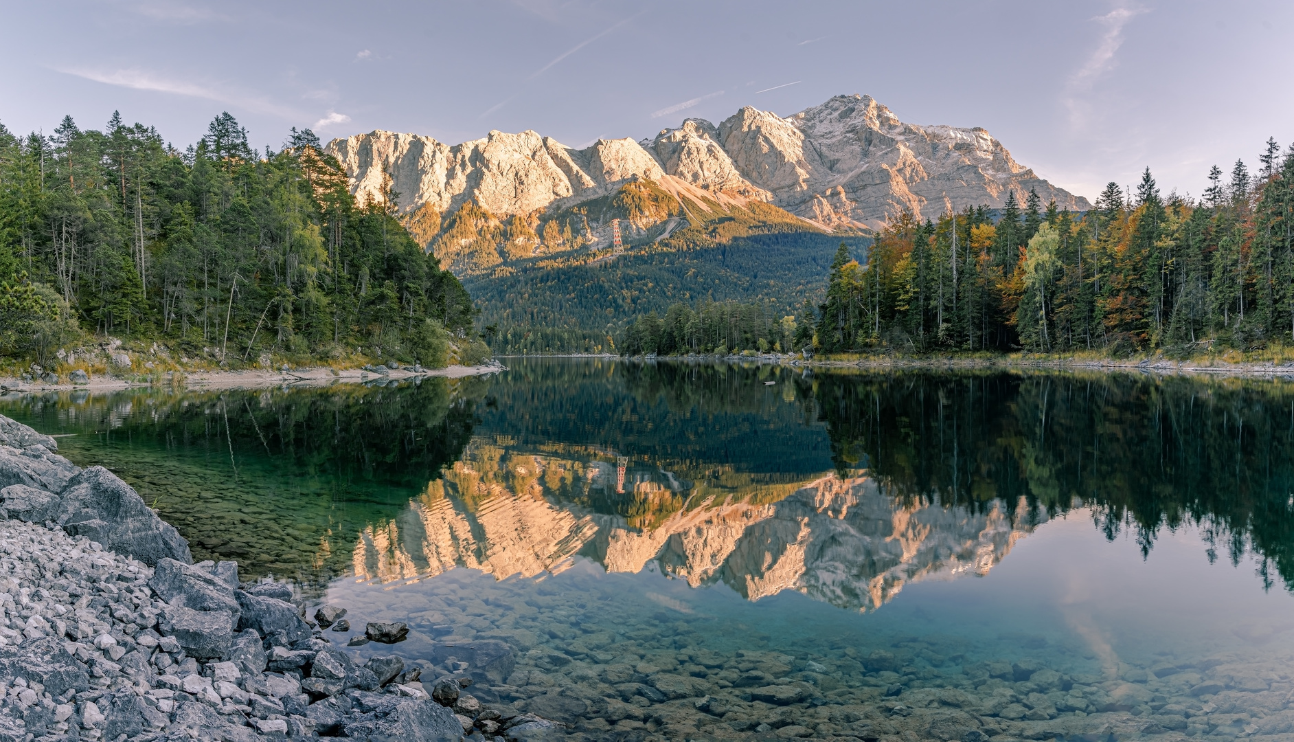 Eibsee Panorama von Oktober 2018