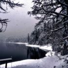 Eibsee snow