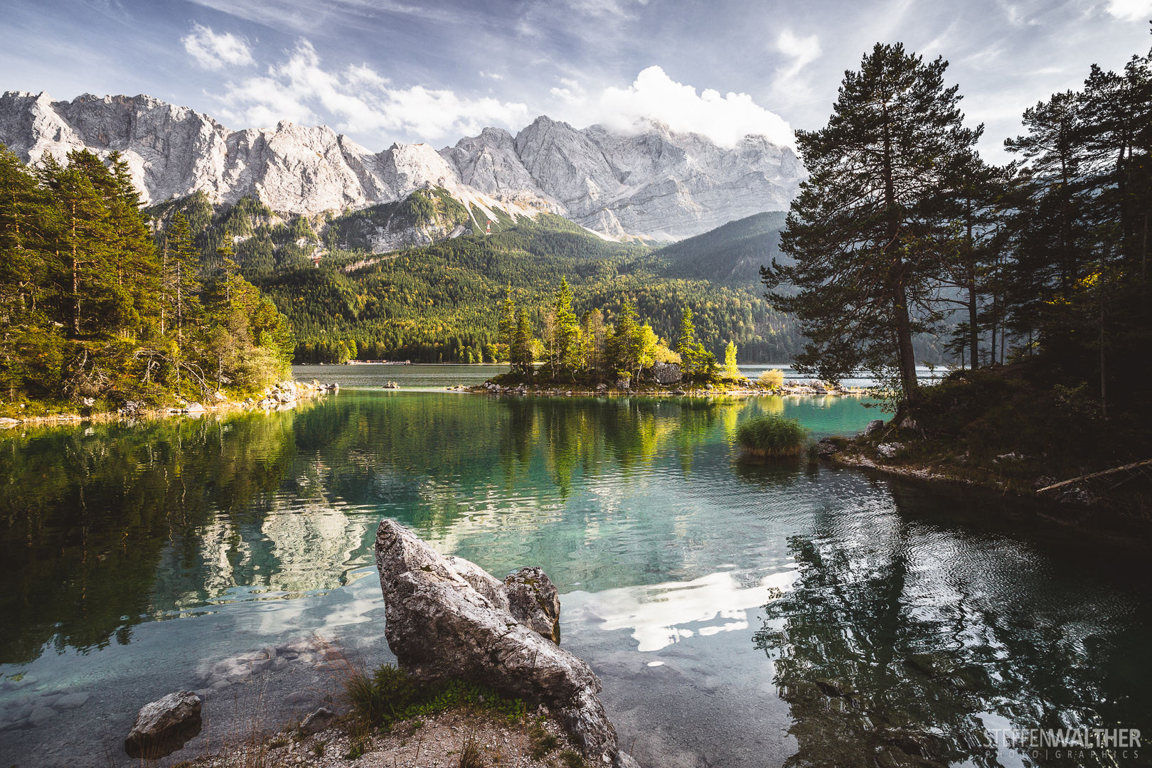 Eibsee und Zugspitze