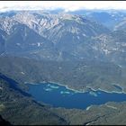 Eibsee von der Zugspitze aus