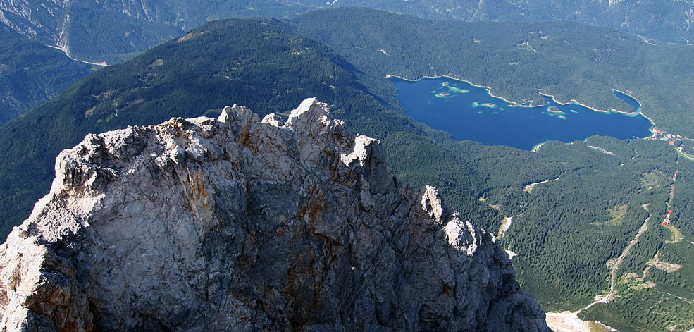 EIBSEE VON DER ZUGSPITZE