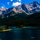 Eibsee vor der Zugspitze