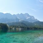 Eibsee vor der Zugspitze