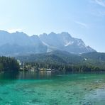 Eibsee vor der Zugspitze