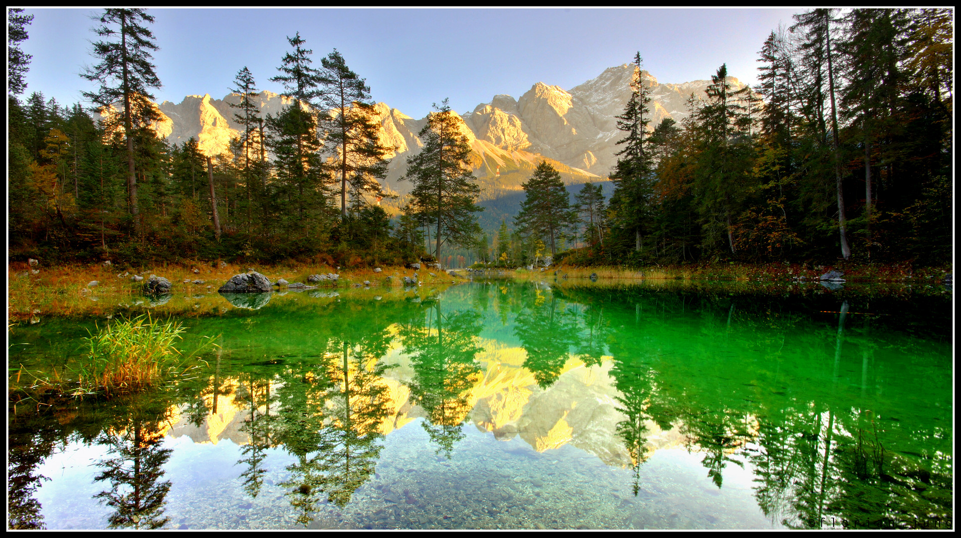 Eibsee -- Zugspitze